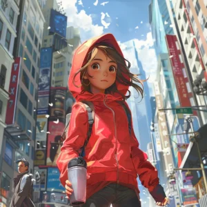 Little Red Riding Hood in the big city